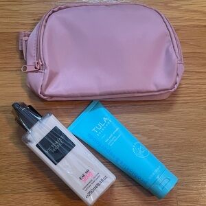 NWT New with Tag Victorias Secret Eau So Sexy Lotion, Tula Cleanser, & WaistPack